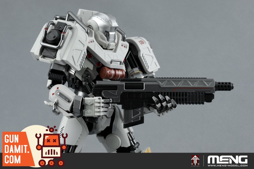 MENG MECHA-011 Ling Cage MU-2 White Shark 1/9 Model Kit 2 MENG MECHA-011 Ling Cage MU-2 White Shark 1/9 Model Kit view 2