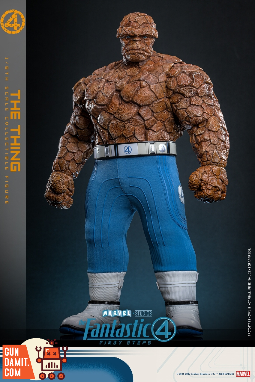 Hot Toys 1/6 MMS813 Fantastic Four First Steps The Thing 19 Hot Toys 1/6 MMS813 Fantastic Four First Steps The Thing view 19