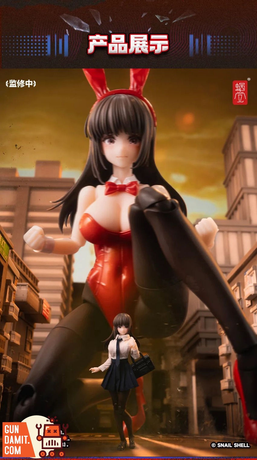 Snail Shell JK-01 Bunny Girl Rena hair detail Snail Shell JK-01 Bunny Girl Rena hair detail