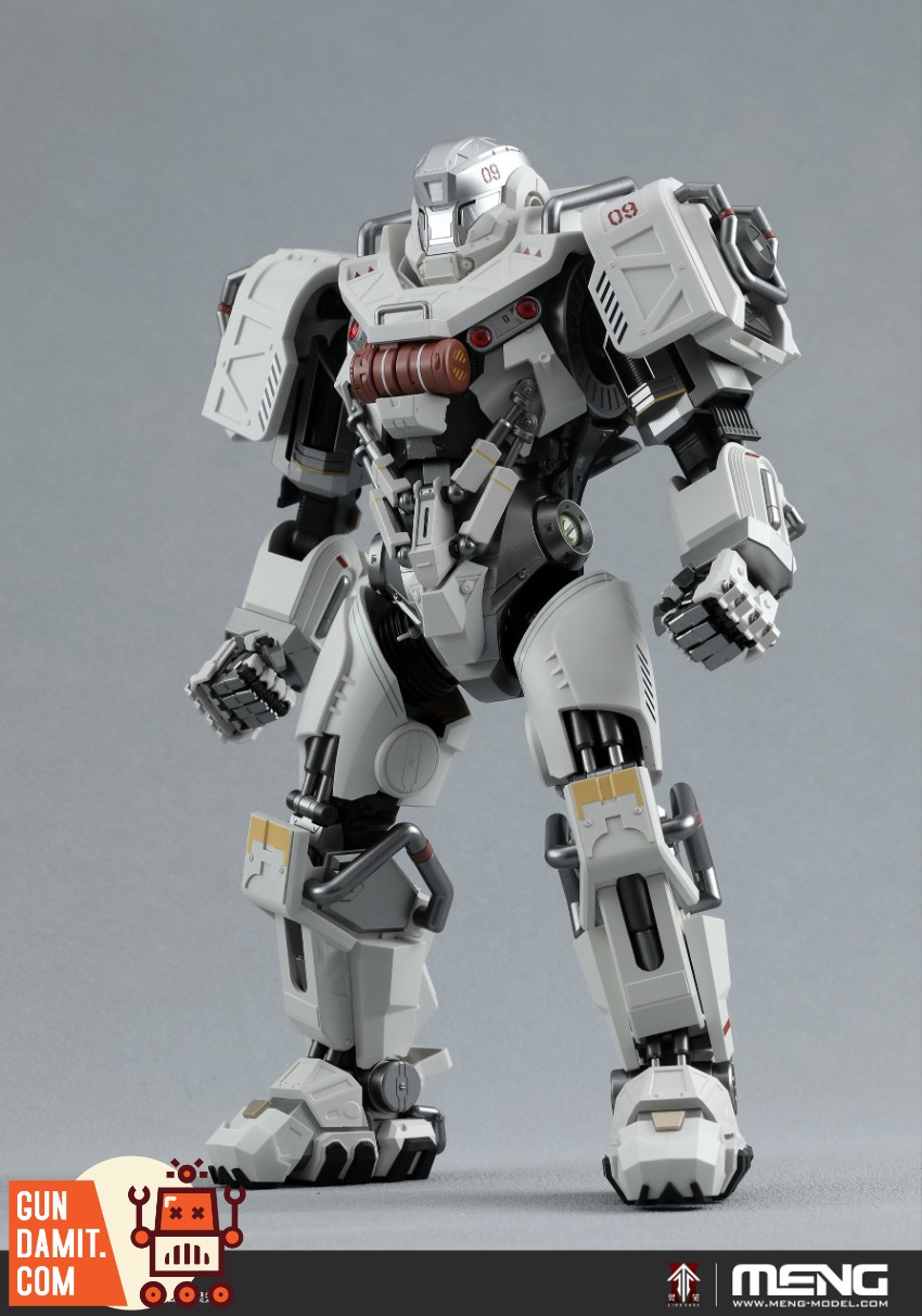 MENG MECHA-011 Ling Cage MU-2 White Shark 1/9 Model Kit 8 MENG MECHA-011 Ling Cage MU-2 White Shark 1/9 Model Kit view 8