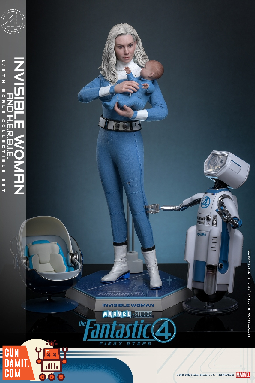 Hot Toys 1/6 MMS824 Fantastic Four First Steps Invisible Woman 17 Hot Toys 1/6 MMS824 Fantastic Four First Steps Invisible Woman view 17