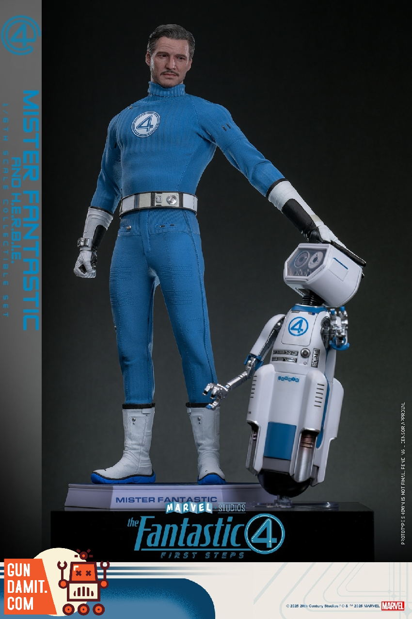 Hot Toys 1/6 MMS822 Fantastic Four First Steps Mister Fantastic 7 Hot Toys 1/6 MMS822 Fantastic Four First Steps Mister Fantastic view 7