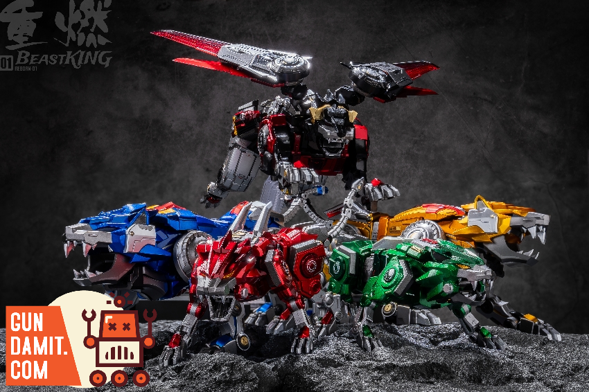 Reborn-01 Voltron GoLion view 10 Reborn-01 Voltron GoLion view 10