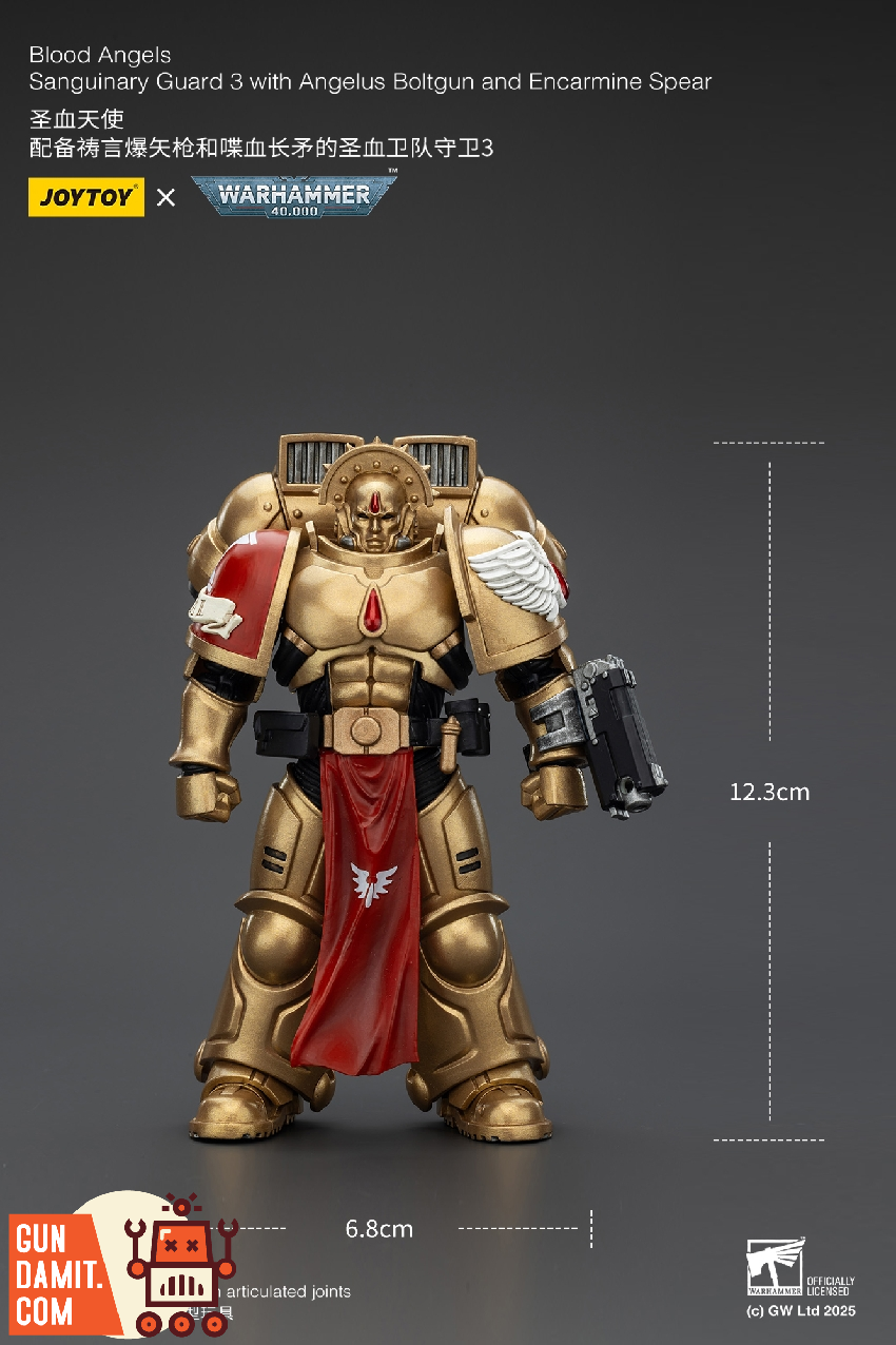 JoyToy JT01864 1/18 Warhammer 40K Blood Angels Sanguinary Guard 3 24 JoyToy JT01864 1/18 Warhammer 40K Blood Angels Sanguinary Guard 3 view 24
