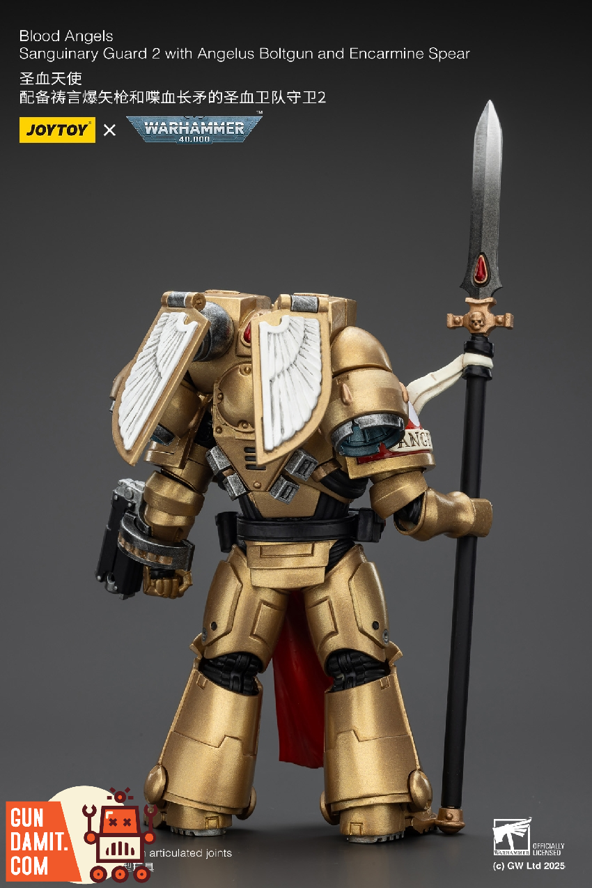 JoyToy JT01857 1/18 Warhammer 40K Blood Angels Sanguinary Guard 2 18 JoyToy JT01857 1/18 Warhammer 40K Blood Angels Sanguinary Guard 2 view 18