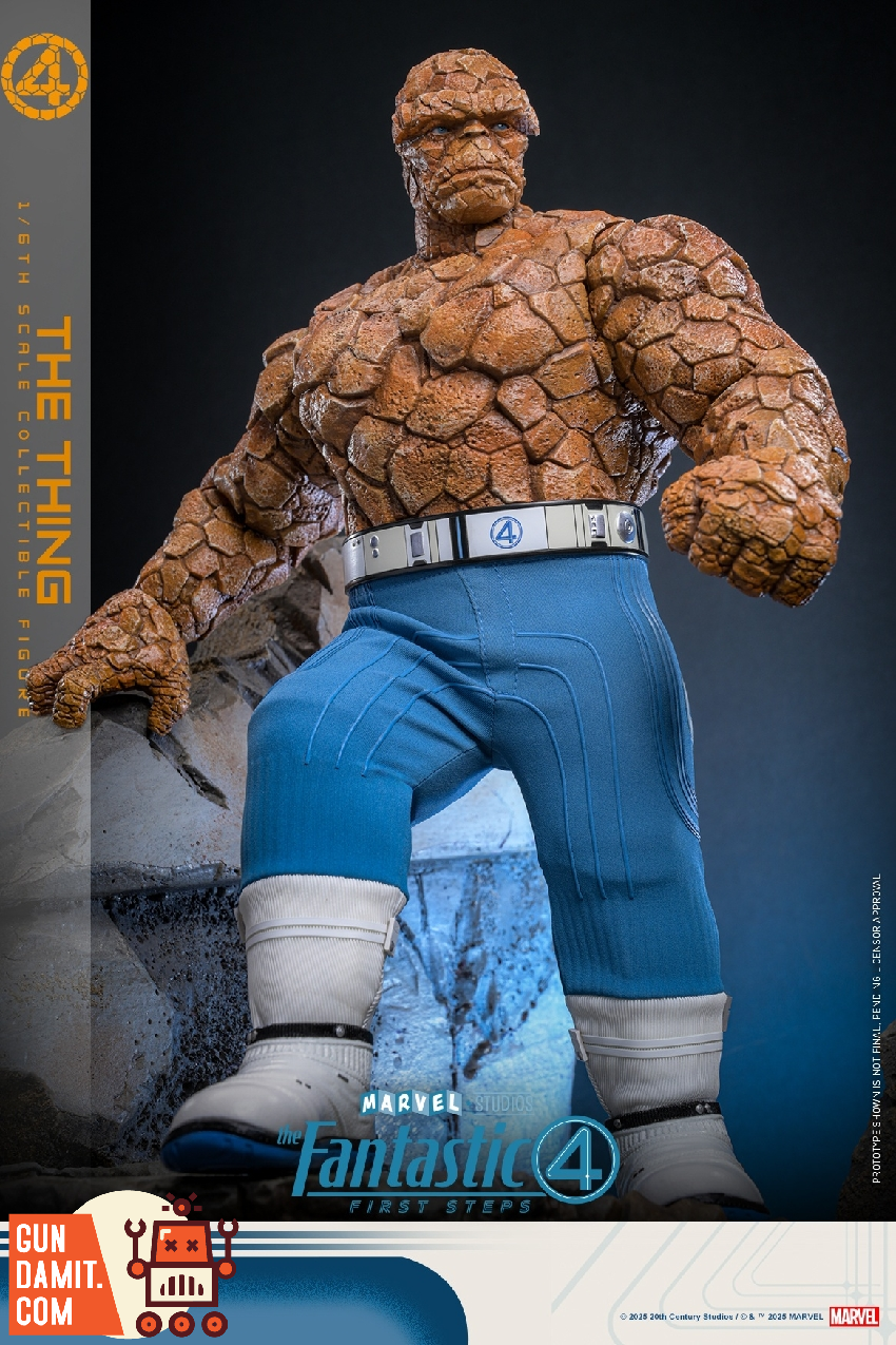 Hot Toys 1/6 MMS813 Fantastic Four First Steps The Thing 17 Hot Toys 1/6 MMS813 Fantastic Four First Steps The Thing view 17