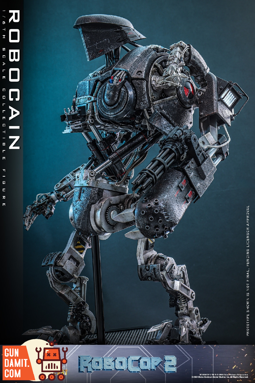 Hot Toys 1/6 MMS828D75B1 RoboCop 2 Robo Cain 19 Hot Toys 1/6 MMS828D75B1 RoboCop 2 Robo Cain view 19