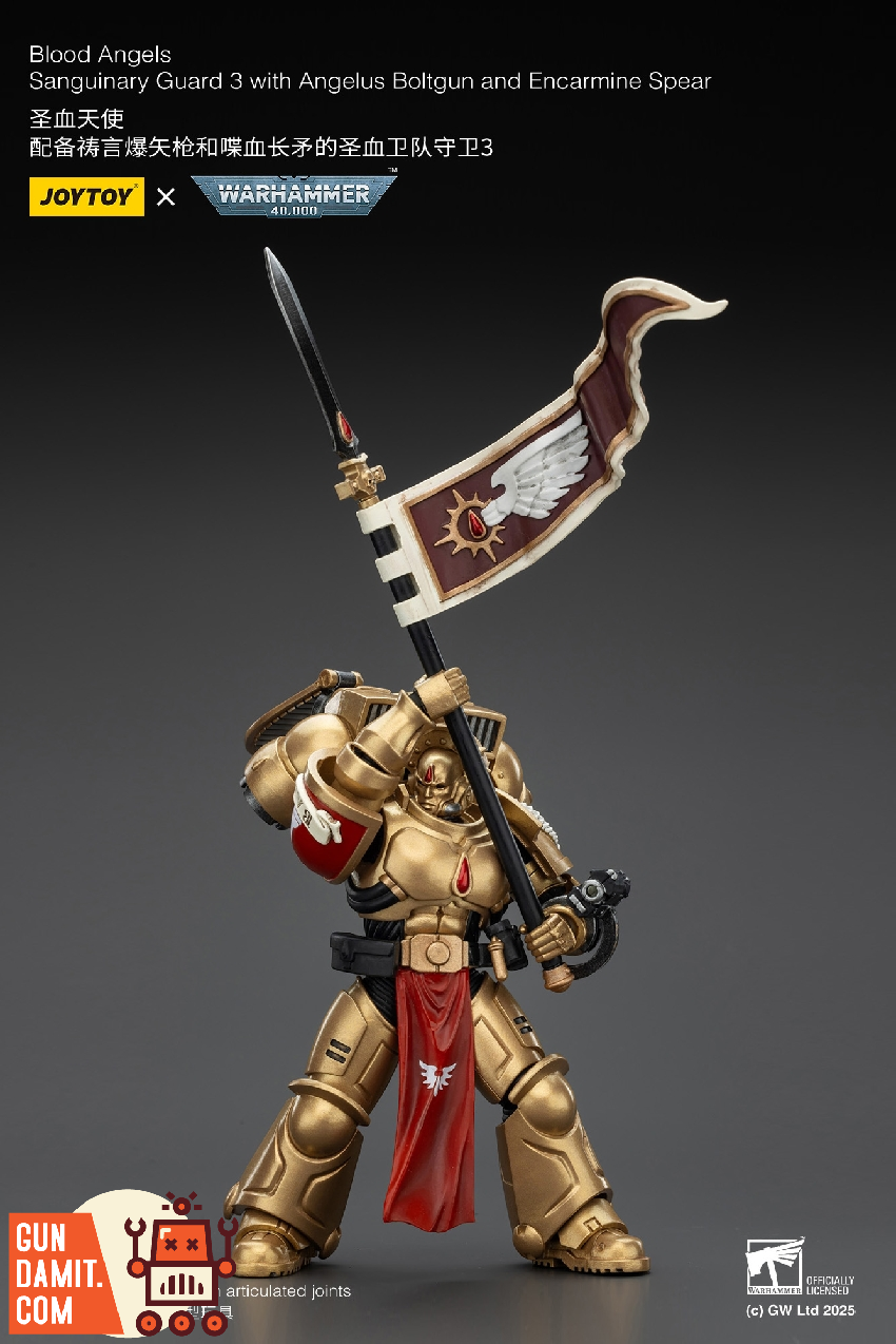JoyToy JT01864 1/18 Warhammer 40K Blood Angels Sanguinary Guard 3 20 JoyToy JT01864 1/18 Warhammer 40K Blood Angels Sanguinary Guard 3 view 20