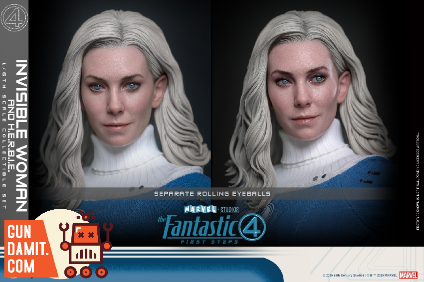 Hot Toys 1/6 MMS824 Fantastic Four First Steps Invisible Woman 2 Hot Toys 1/6 MMS824 Fantastic Four First Steps Invisible Woman view 2