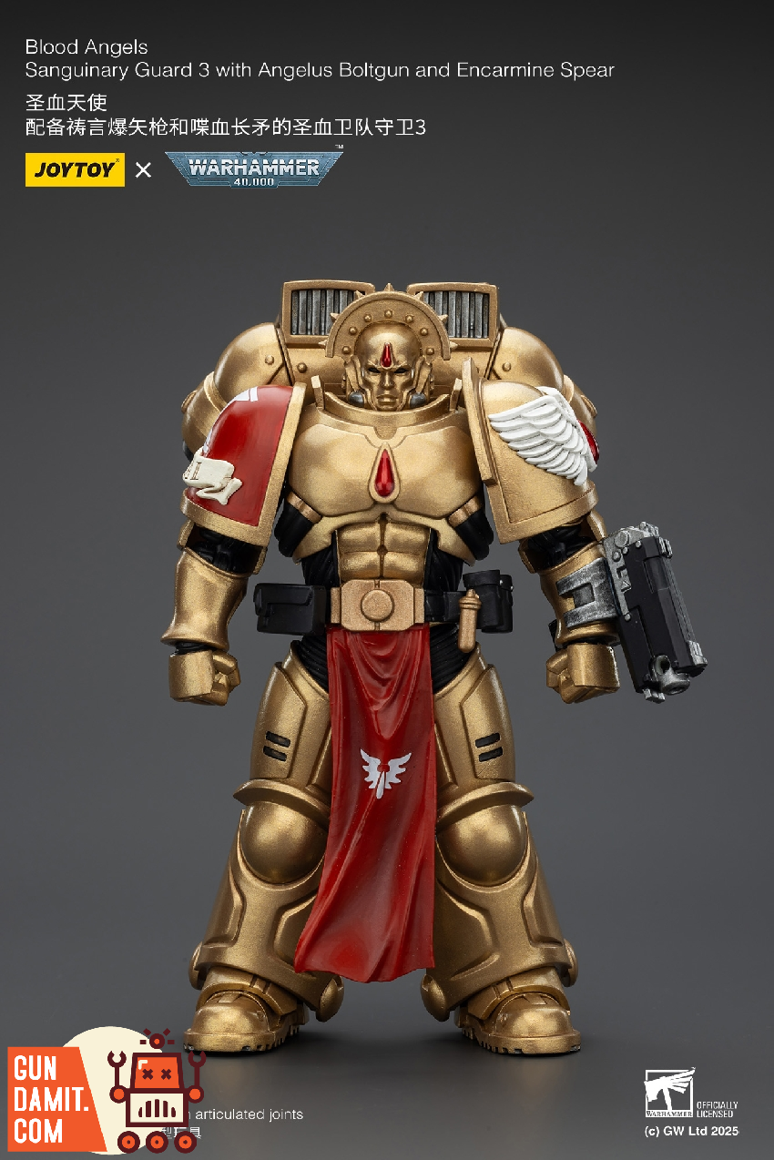 JoyToy JT01864 1/18 Warhammer 40K Blood Angels Sanguinary Guard 3 15 JoyToy JT01864 1/18 Warhammer 40K Blood Angels Sanguinary Guard 3 view 15