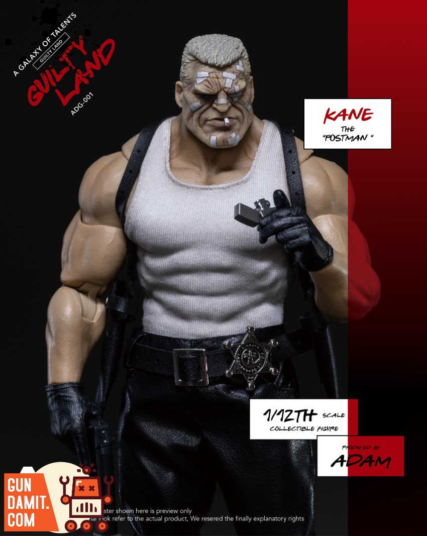 ADAM ADG-001 Guilty Land Kane the Postman 1/12 16 ADAM ADG-001 Guilty Land Kane the Postman 1/12 view 16