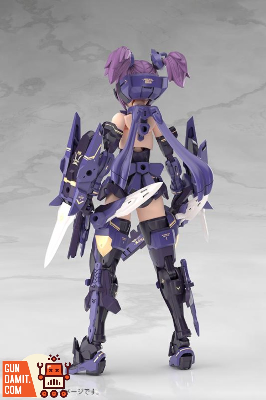 Kotobukiya KP839 Zhu Luo Shadow Ninja side view Kotobukiya KP839 Zhu Luo Shadow Ninja side view