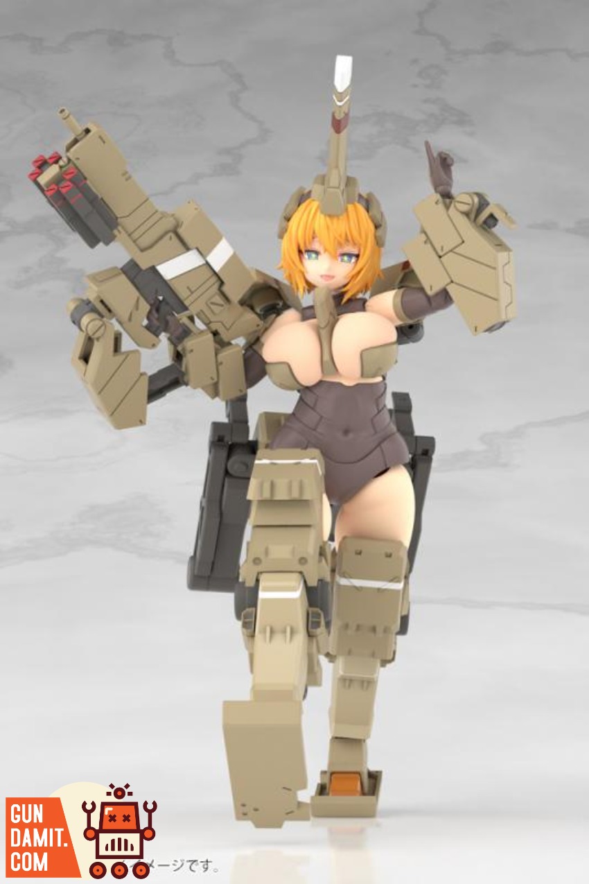 Kotobukiya FG124 Kagutsuchi-Ko 10 Kotobukiya FG124 FAG Mecha Girls Kagutsuchi-Ko model kit view 10