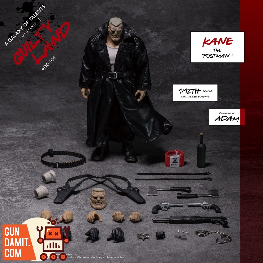 ADAM ADG-001 Guilty Land Kane the Postman 1/12 18 ADAM ADG-001 Guilty Land Kane the Postman 1/12 view 18