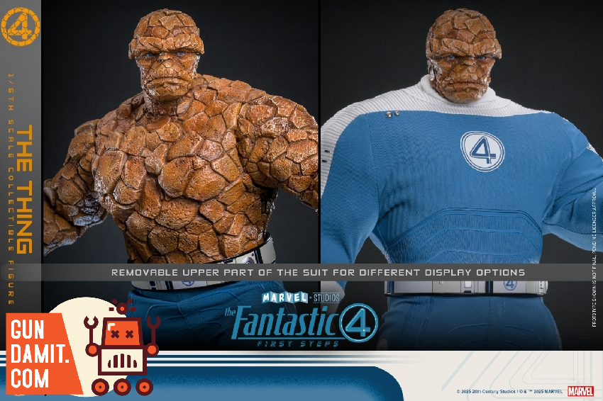 Hot Toys 1/6 MMS813 Fantastic Four First Steps The Thing 13 Hot Toys 1/6 MMS813 Fantastic Four First Steps The Thing view 13