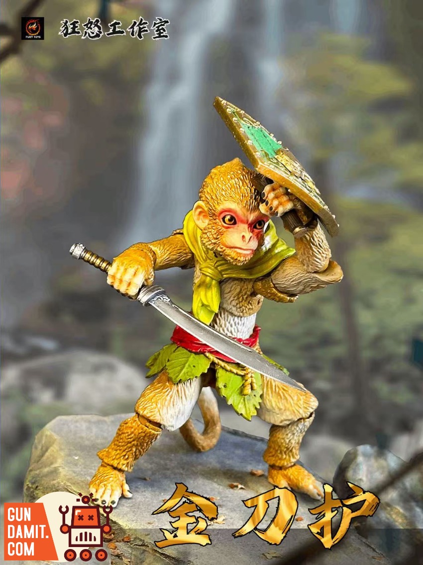 Fury Toys Golden Monkey WF Limited joint detail Fury Toys Golden Monkey WF Limited joint detail
