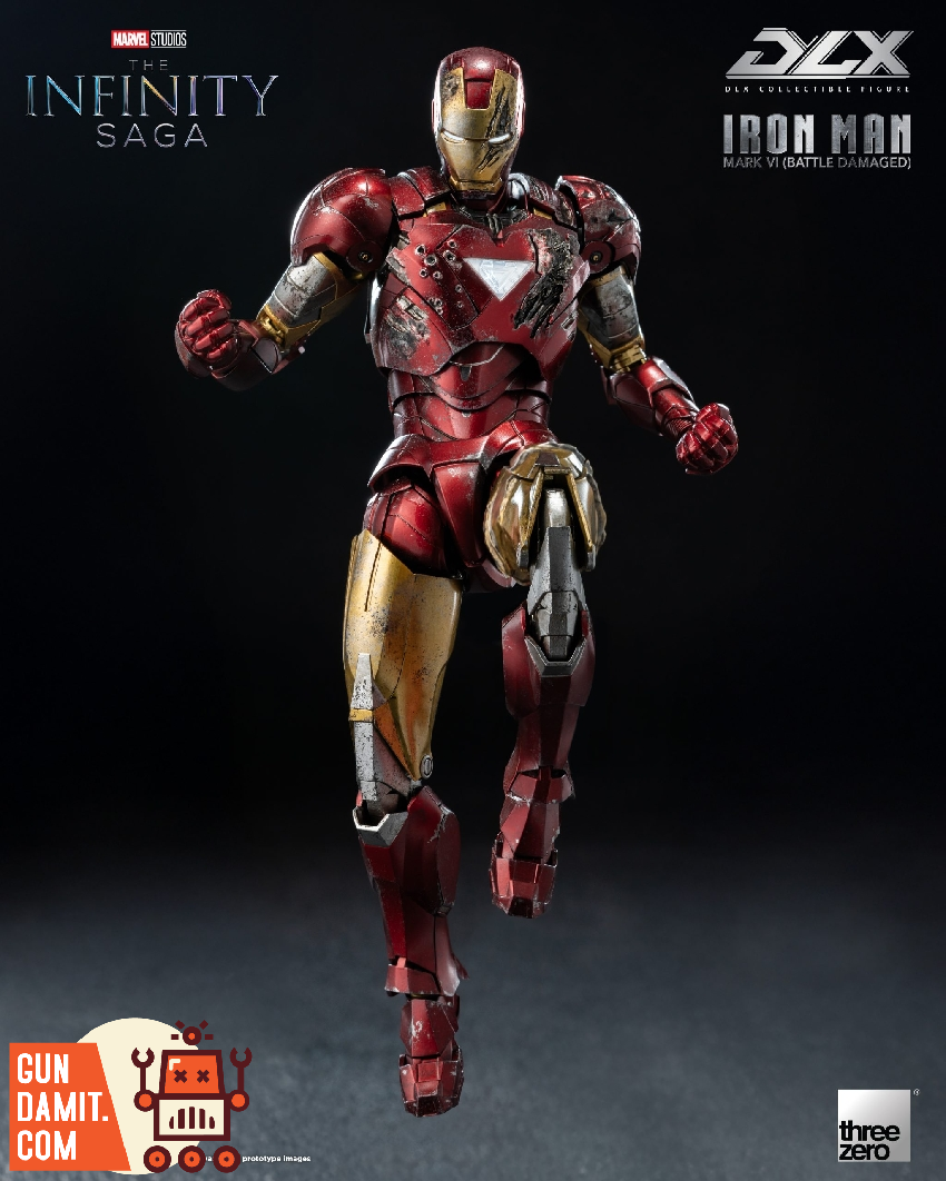 Threezero 3Z0918 DLX Iron Man front view Threezero 3Z0918 DLX Iron Man front view