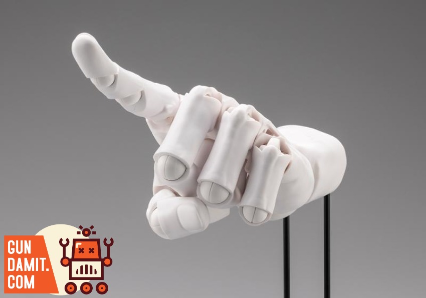 Kotobukiya AT030 Artist Support Item Left Hand White 3 Kotobukiya AT030 Artist Support Item Left Hand White view 3