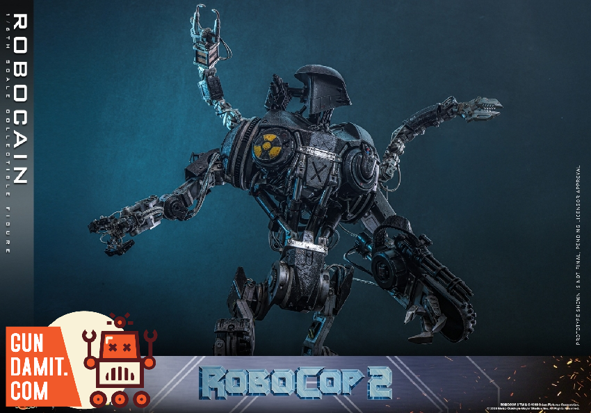 Hot Toys 1/6 MMS828D75B1 RoboCop 2 Robo Cain 1 Hot Toys 1/6 MMS828D75B1 RoboCop 2 Robo Cain view 1
