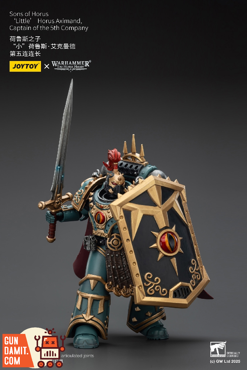 JoyToy JT01833 1/18 Warhammer 40K Sons of Horus Little Horus Aximand 19 JoyToy JT01833 1/18 Warhammer 40K Sons of Horus Little Horus Aximand view 19