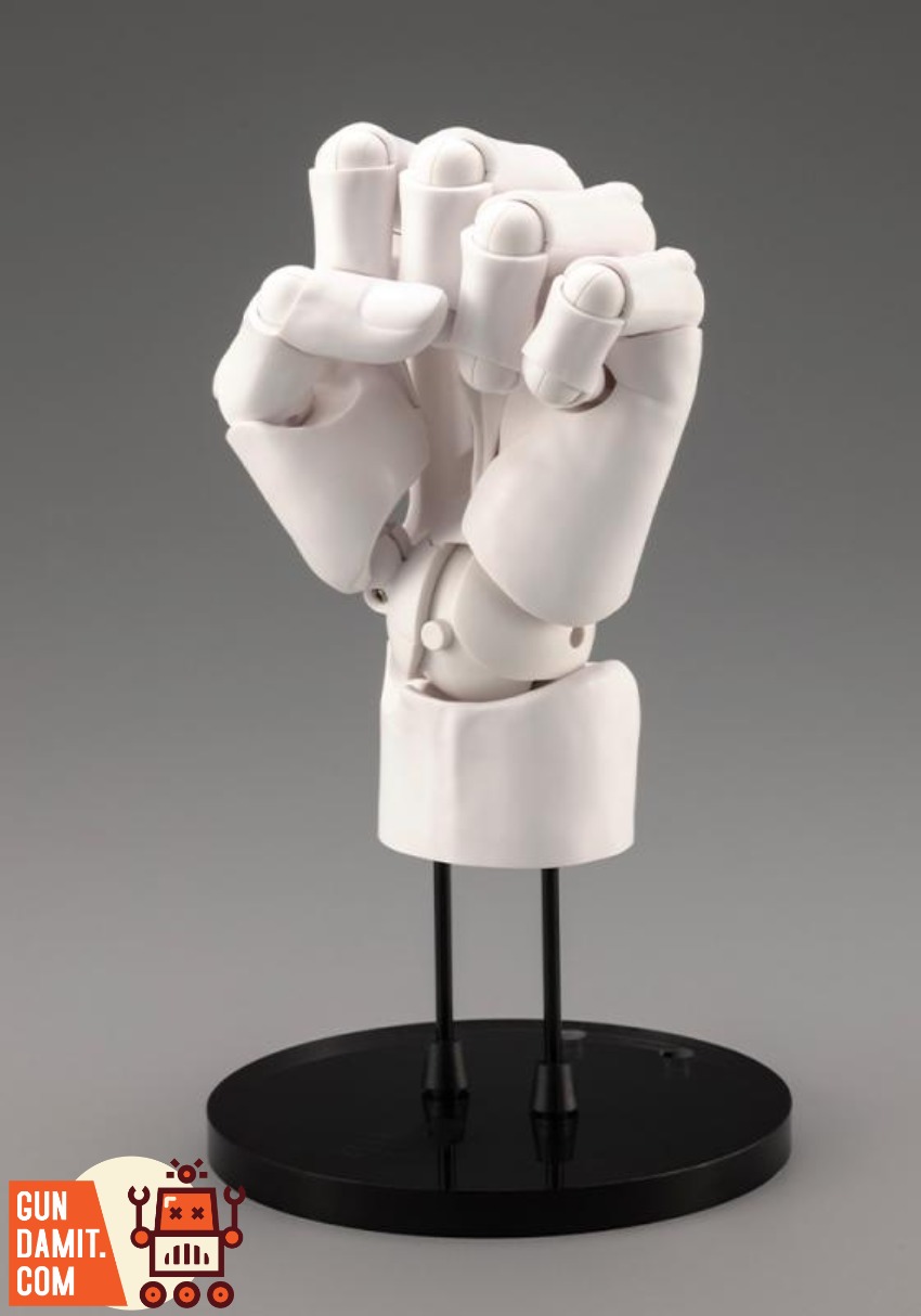 Kotobukiya AT030 Artist Support Item Left Hand White 8 Kotobukiya AT030 Artist Support Item Left Hand White view 8