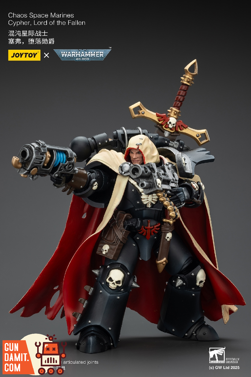 JoyToy JT01826 1/18 Warhammer 40K Chaos Space Marines Cypher Lord of the Fallen 22 JoyToy JT01826 1/18 Warhammer 40K Chaos Space Marines Cypher Lord of the Fallen view 22