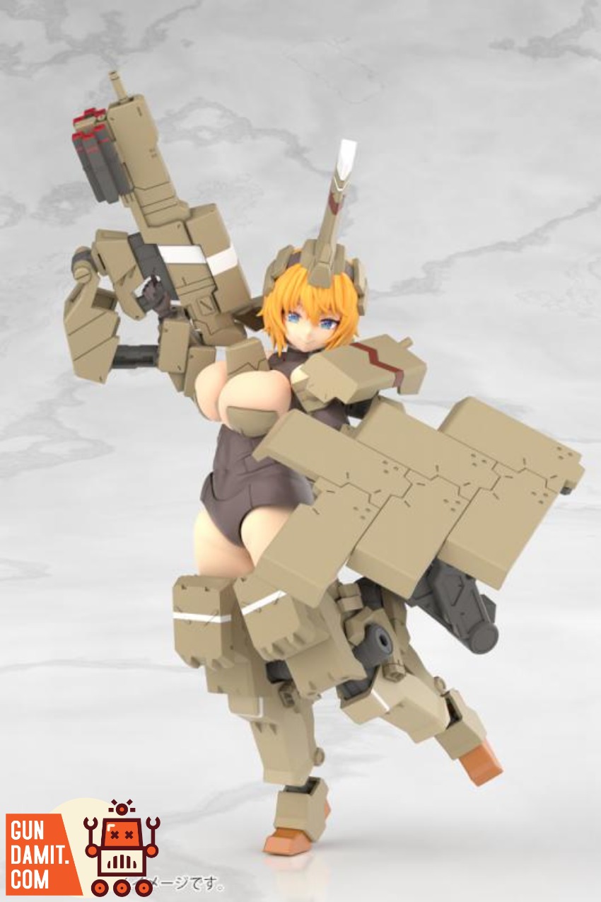 Kotobukiya FG124 Kagutsuchi-Ko 3 Kotobukiya FG124 FAG Mecha Girls Kagutsuchi-Ko model kit view 3