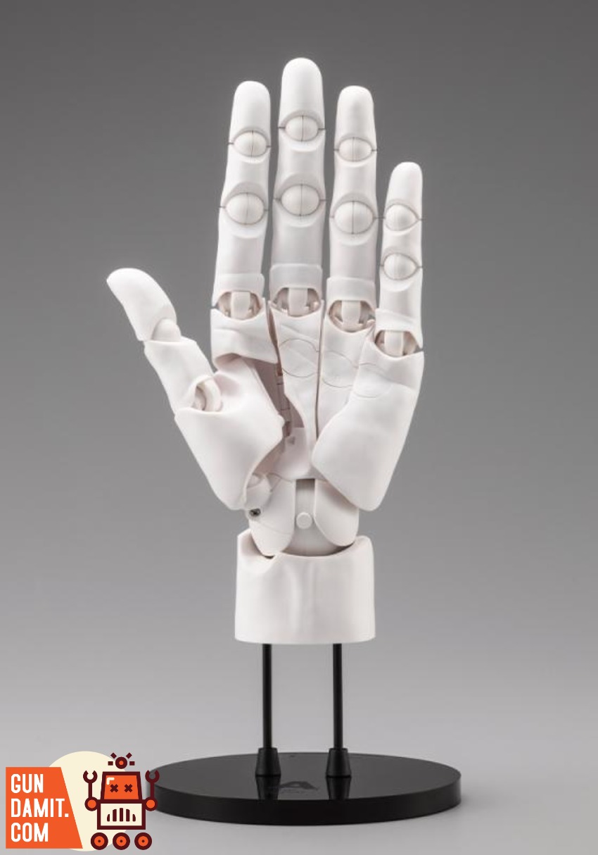 Kotobukiya AT030 Artist Support Item Left Hand White 2 Kotobukiya AT030 Artist Support Item Left Hand White view 2