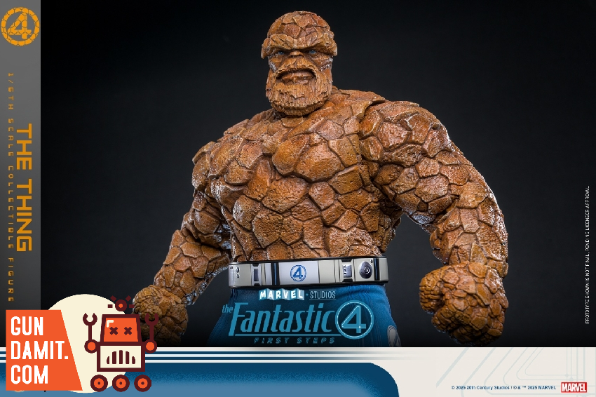 Hot Toys 1/6 MMS813 Fantastic Four First Steps The Thing 12 Hot Toys 1/6 MMS813 Fantastic Four First Steps The Thing view 12