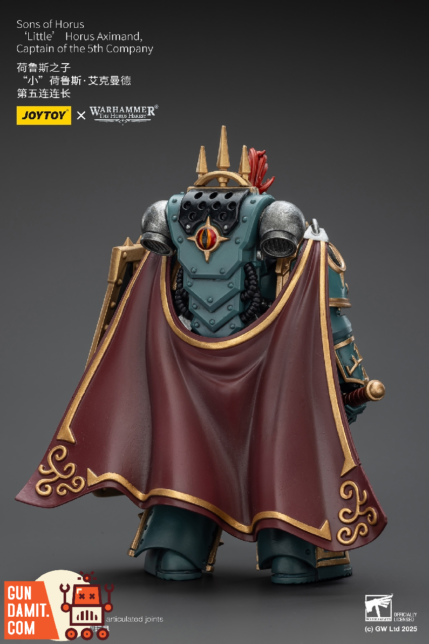 JoyToy JT01833 1/18 Warhammer 40K Sons of Horus Little Horus Aximand 18 JoyToy JT01833 1/18 Warhammer 40K Sons of Horus Little Horus Aximand view 18
