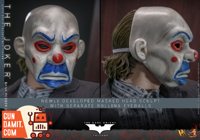 Hot Toys 1/6 DX50 Dark Knight Trilogy Joker Bank Robber 8 Hot Toys 1/6 DX50 Dark Knight Trilogy Joker Bank Robber view 8