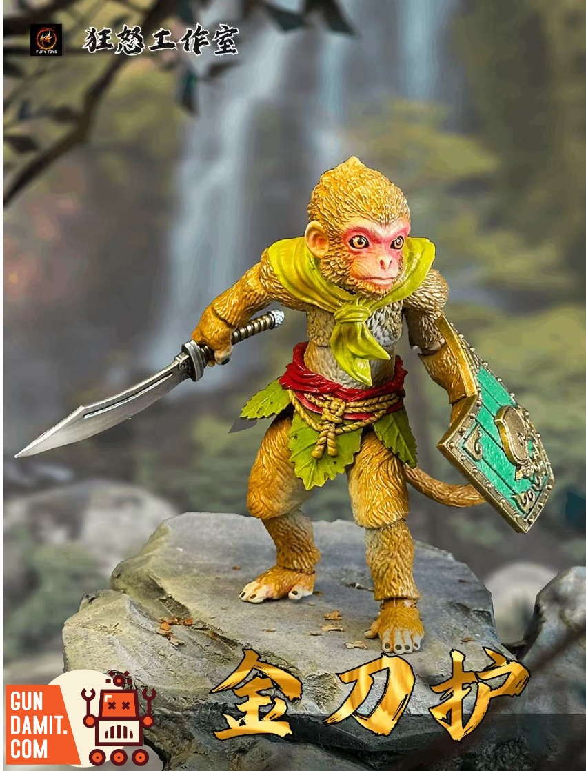 Fury Toys Golden Monkey WF Limited glow effect Fury Toys Golden Monkey WF Limited glow effect
