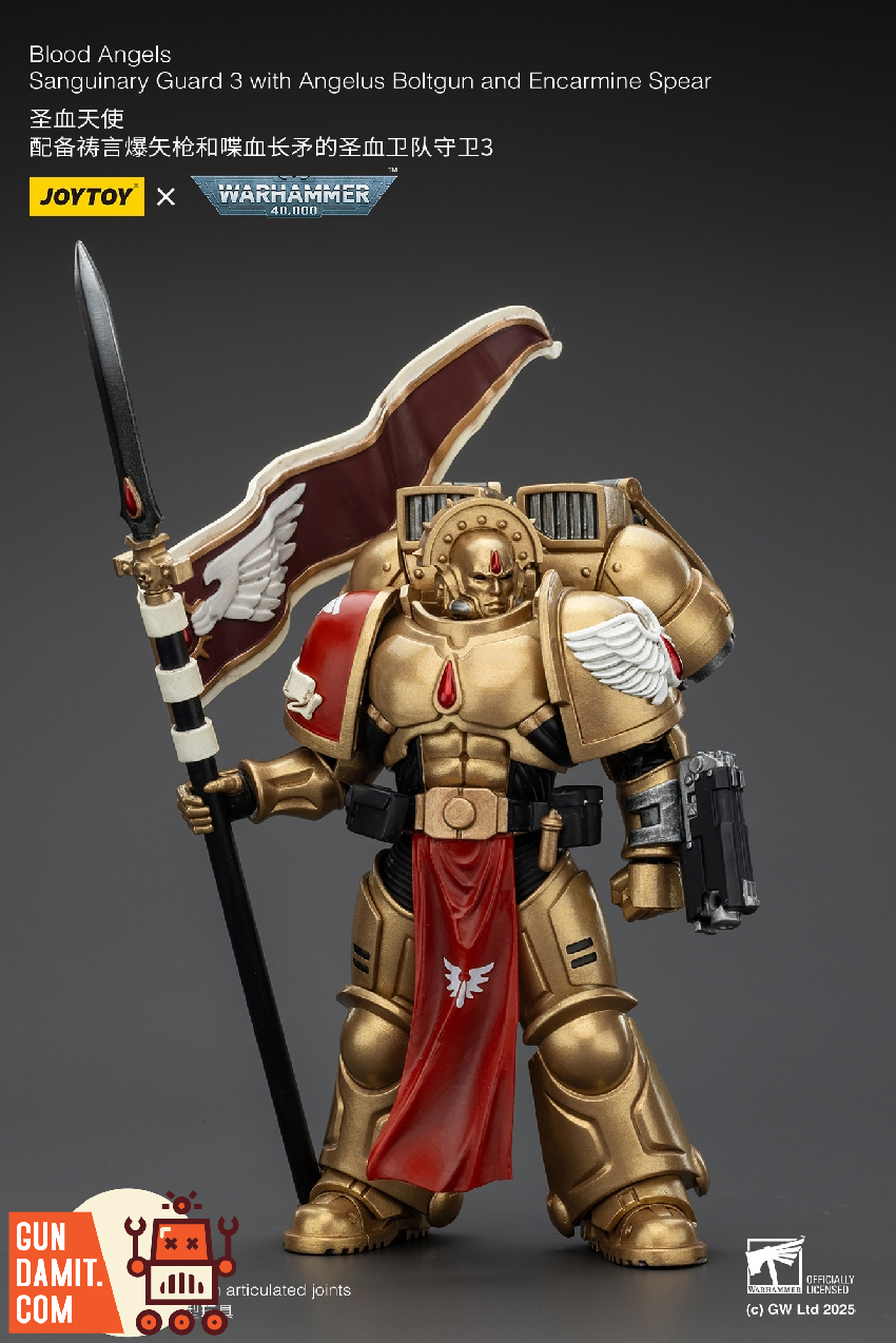 JoyToy JT01864 1/18 Warhammer 40K Blood Angels Sanguinary Guard 3 17 JoyToy JT01864 1/18 Warhammer 40K Blood Angels Sanguinary Guard 3 view 17