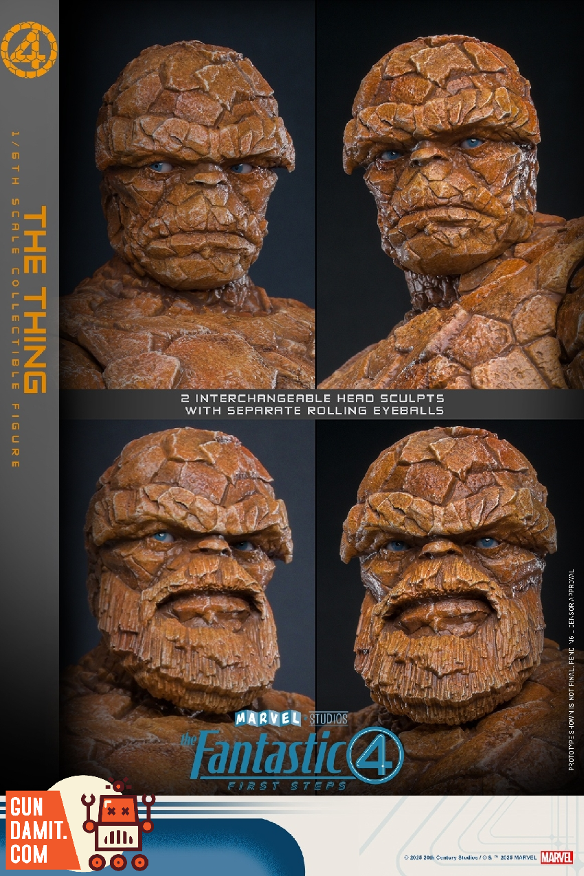 Hot Toys 1/6 MMS813 Fantastic Four First Steps The Thing 18 Hot Toys 1/6 MMS813 Fantastic Four First Steps The Thing view 18