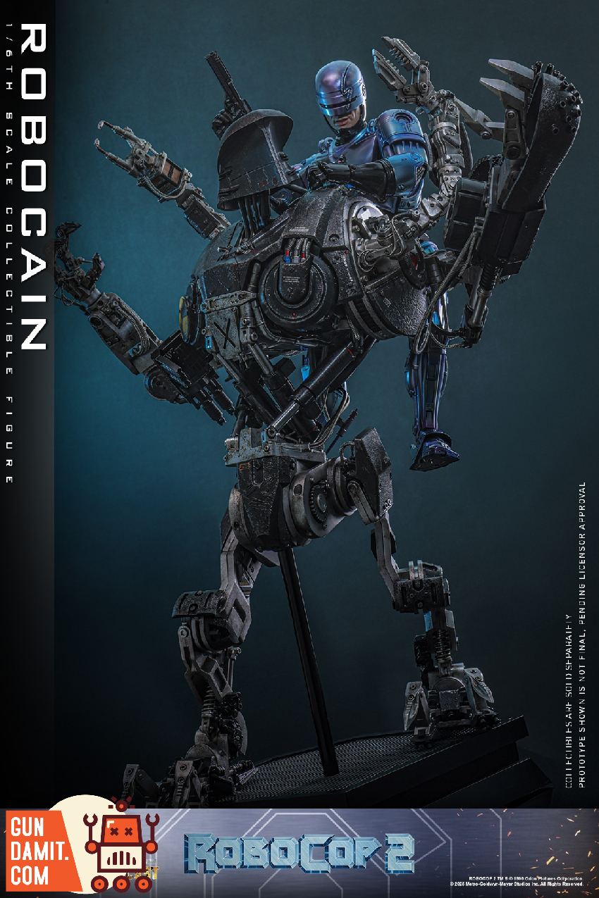 Hot Toys 1/6 MMS828D75B1 RoboCop 2 Robo Cain 18 Hot Toys 1/6 MMS828D75B1 RoboCop 2 Robo Cain view 18