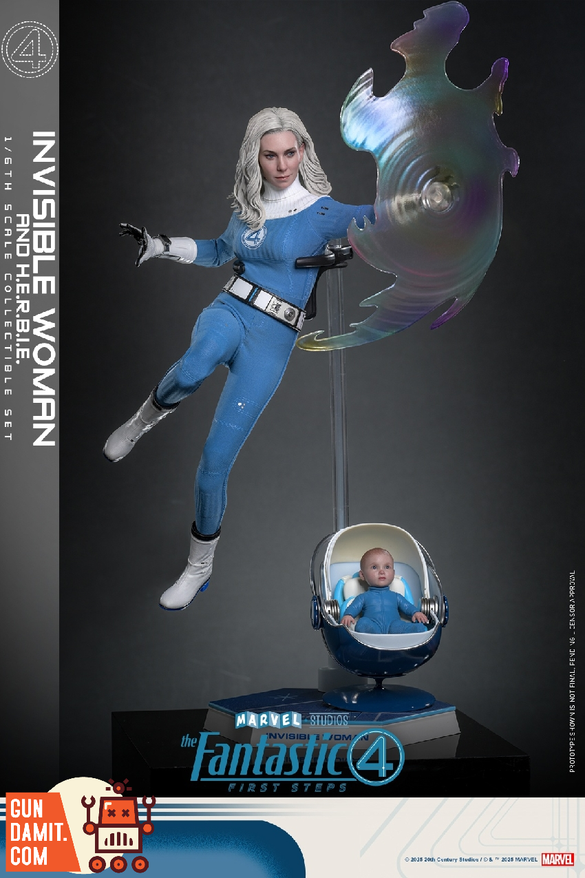 Hot Toys 1/6 MMS824 Fantastic Four First Steps Invisible Woman 15 Hot Toys 1/6 MMS824 Fantastic Four First Steps Invisible Woman view 15