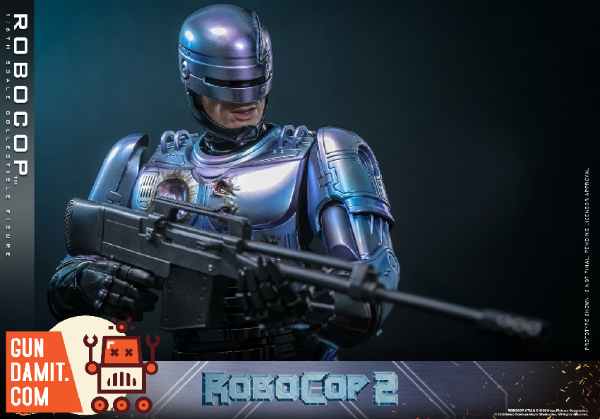 Hot Toys 1/6 MMS827D74B1 RoboCop 2 RoboCop 3 Hot Toys 1/6 MMS827D74B1 RoboCop 2 RoboCop view 3