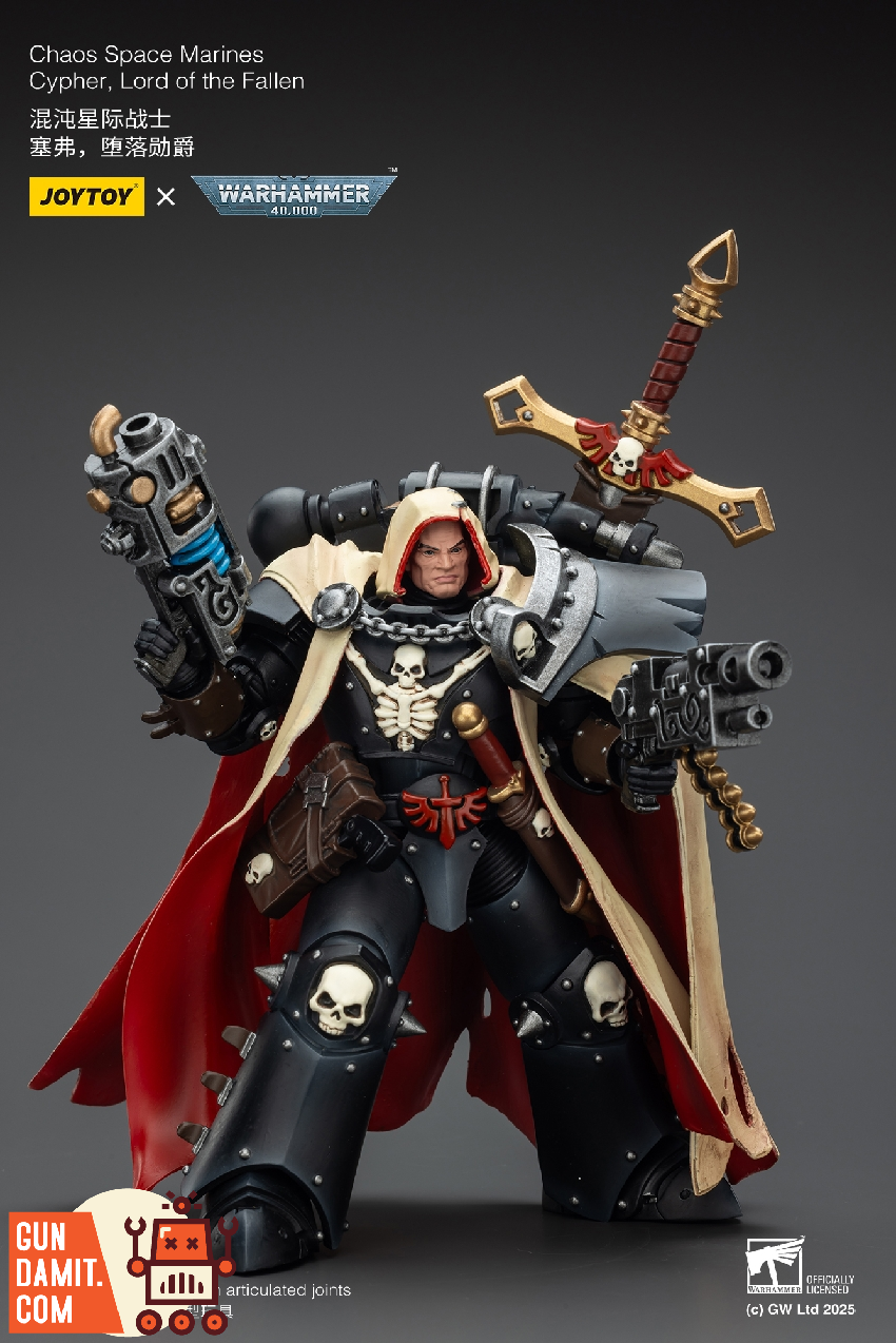 JoyToy JT01826 1/18 Warhammer 40K Chaos Space Marines Cypher Lord of the Fallen 21 JoyToy JT01826 1/18 Warhammer 40K Chaos Space Marines Cypher Lord of the Fallen view 21
