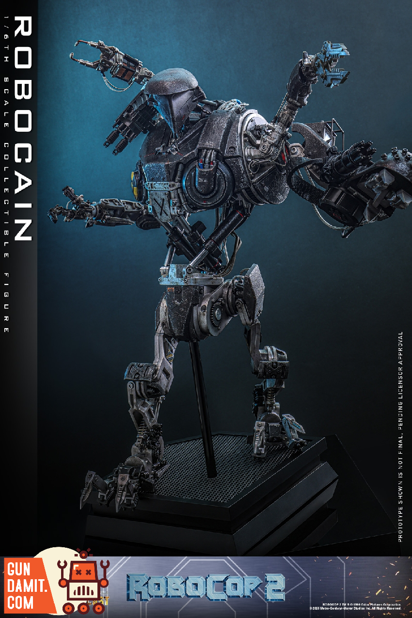 Hot Toys 1/6 MMS828D75B1 RoboCop 2 Robo Cain 15 Hot Toys 1/6 MMS828D75B1 RoboCop 2 Robo Cain view 15