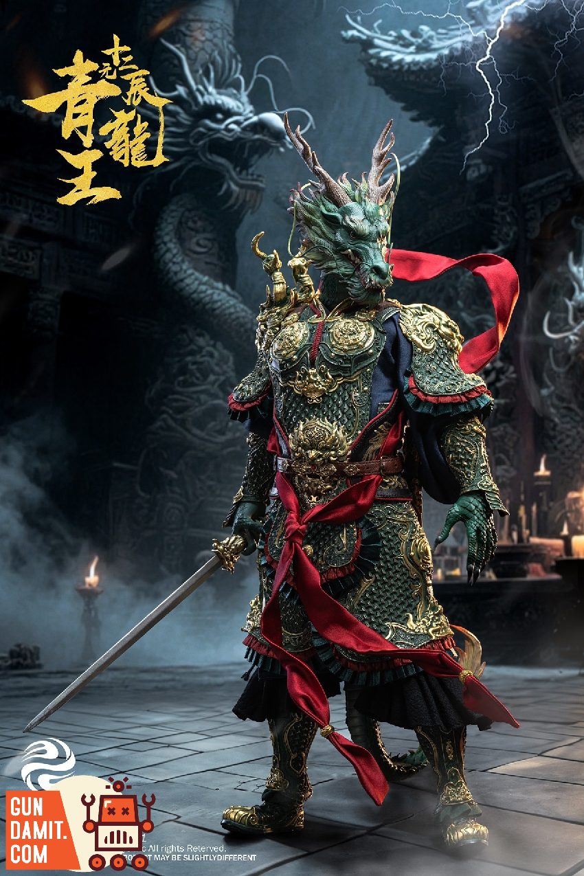 303TOYS 1/6 YC001 The Twelve Zodiac Azure Dragon King 303TOYS 1/6 YC001 The Twelve Zodiac Azure Dragon King