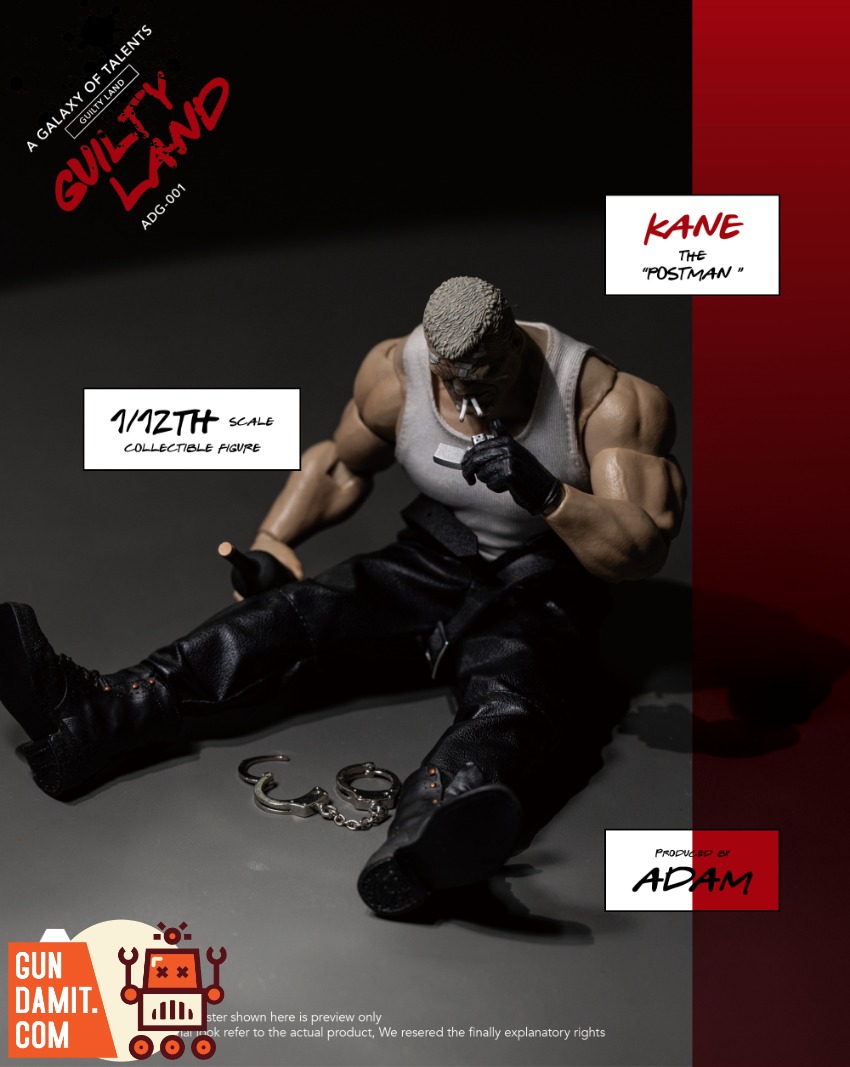 ADAM ADG-001 Guilty Land Kane the Postman 1/12 11 ADAM ADG-001 Guilty Land Kane the Postman 1/12 view 11