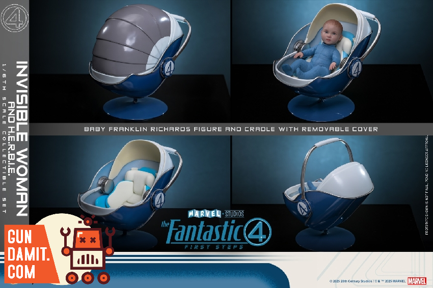 Hot Toys 1/6 MMS824 Fantastic Four First Steps Invisible Woman 4 Hot Toys 1/6 MMS824 Fantastic Four First Steps Invisible Woman view 4