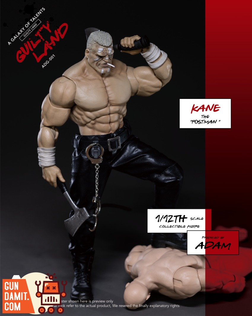 ADAM ADG-001 Guilty Land Kane the Postman 1/12 4 ADAM ADG-001 Guilty Land Kane the Postman 1/12 view 4