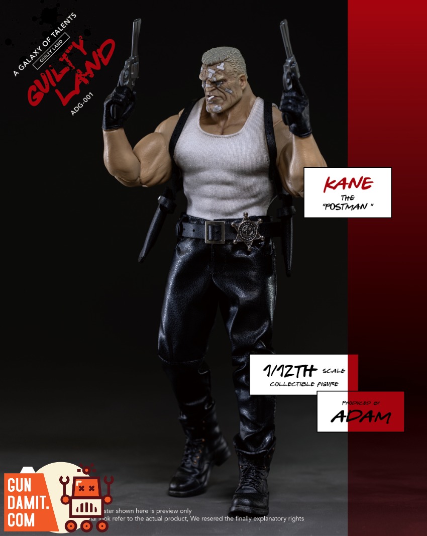 ADAM ADG-001 Guilty Land Kane the Postman 1/12 12 ADAM ADG-001 Guilty Land Kane the Postman 1/12 view 12