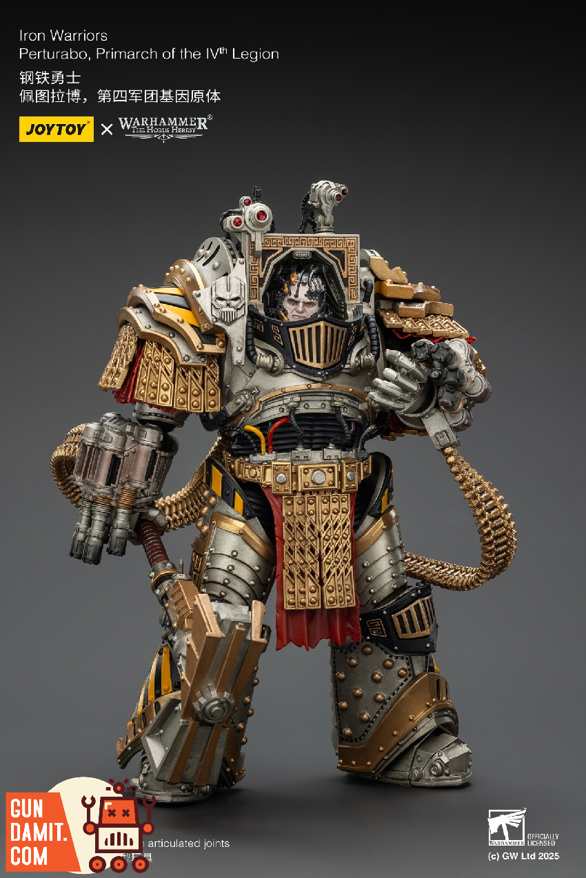 JoyToy JT01819 Iron Warriors Perturabo view 12 JoyToy JT01819 Iron Warriors Perturabo view 12