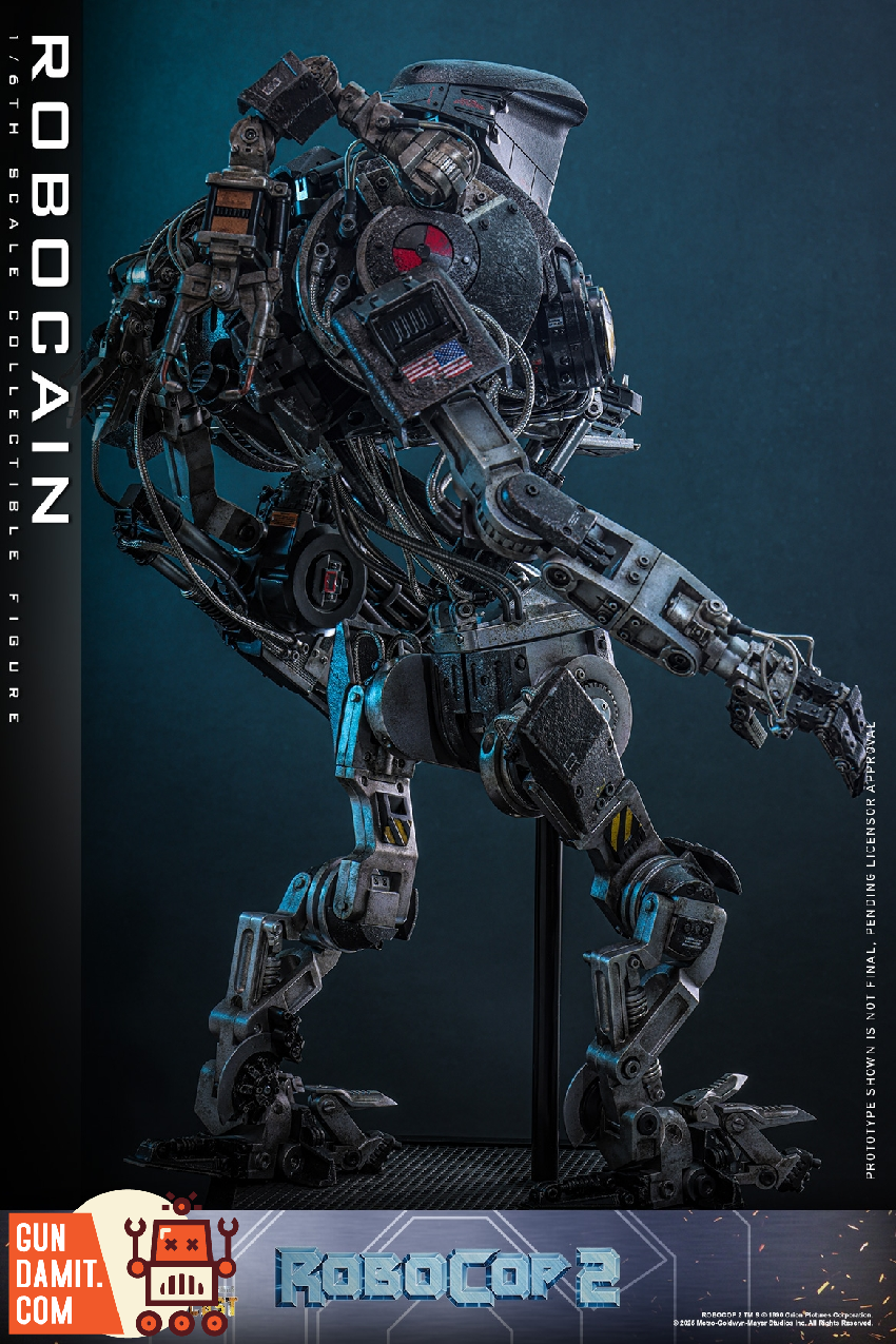 Hot Toys 1/6 MMS828D75B1 RoboCop 2 Robo Cain 21 Hot Toys 1/6 MMS828D75B1 RoboCop 2 Robo Cain view 21