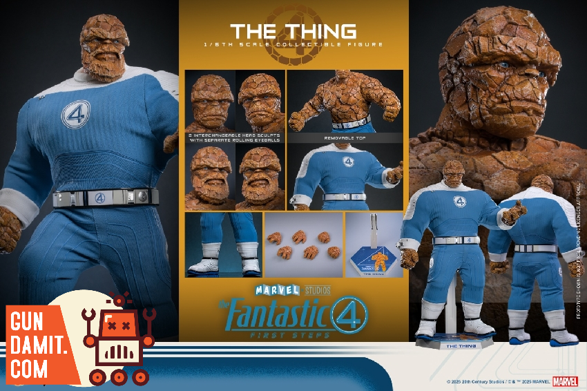 Hot Toys 1/6 MMS813 Fantastic Four First Steps The Thing 10 Hot Toys 1/6 MMS813 Fantastic Four First Steps The Thing view 10
