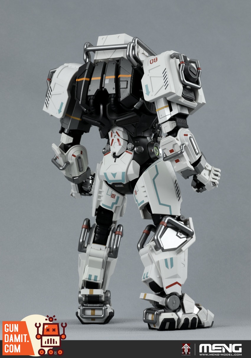 MENG MECHA-011 Ling Cage MU-2 White Shark 1/9 Model Kit 7 MENG MECHA-011 Ling Cage MU-2 White Shark 1/9 Model Kit view 7