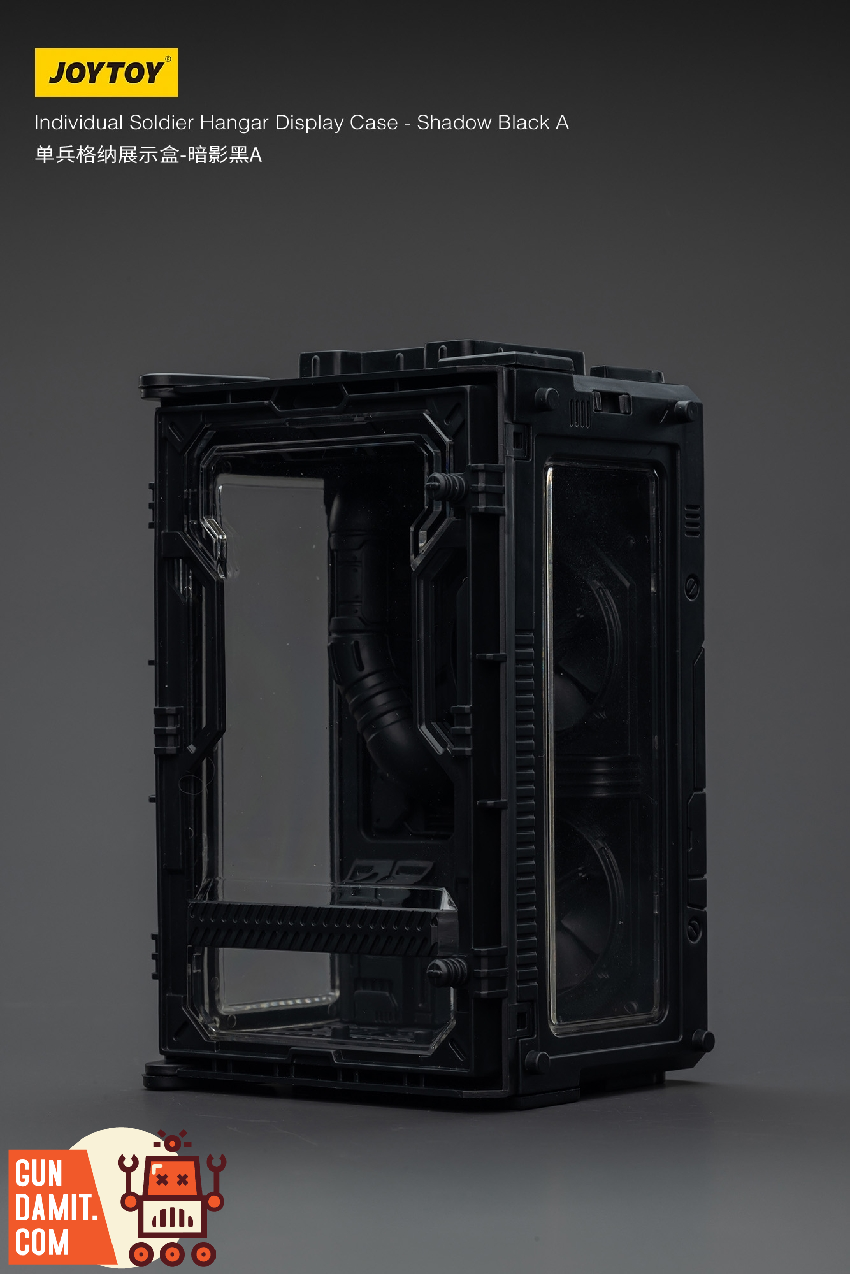 JoyToy 1/25 Soldier Hangar Display Case Shadow Black view 4 JoyToy 1/25 Soldier Hangar Display Case Shadow Black view 4