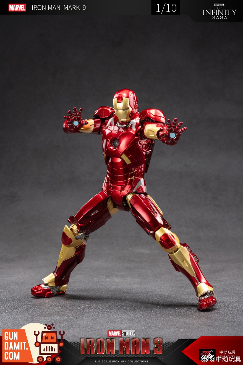 ZT Toys Marvel X-Series Iron Man MK9 view 3 ZT Toys Marvel X-Series Iron Man MK9 view 3